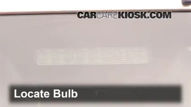 2013 Ford Flex Limited 3.5L V6 Turbo Sport Utility (4 Door) Éclairage Feu de freinage central (remplacer l'ampoule)